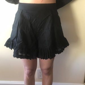 Black shorts